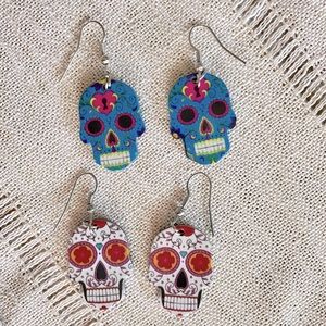 💀Sugar Skull Handmade Earrings💀 🆕